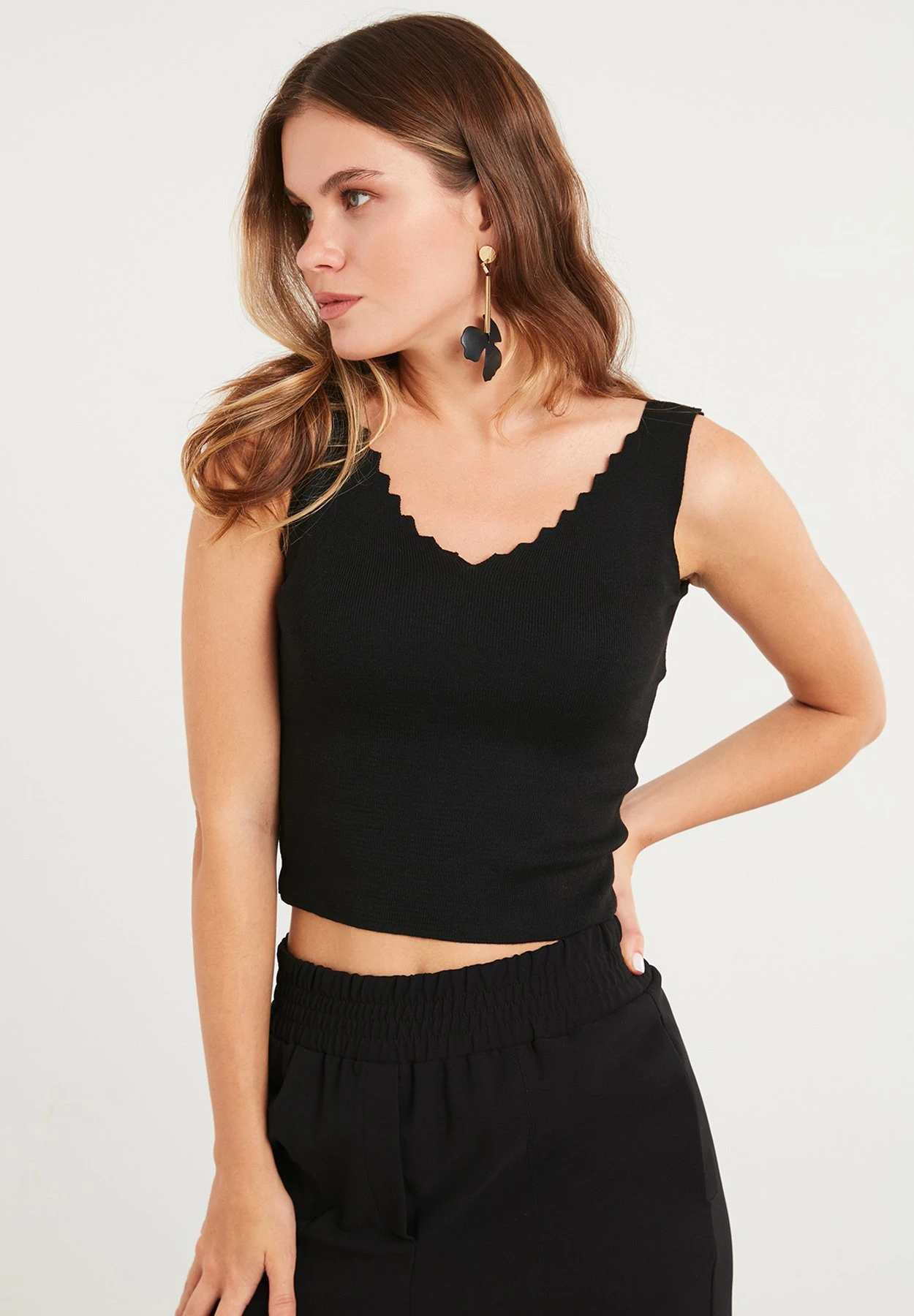 LELA Regular Fit - Top - Black - Afbeelding 4