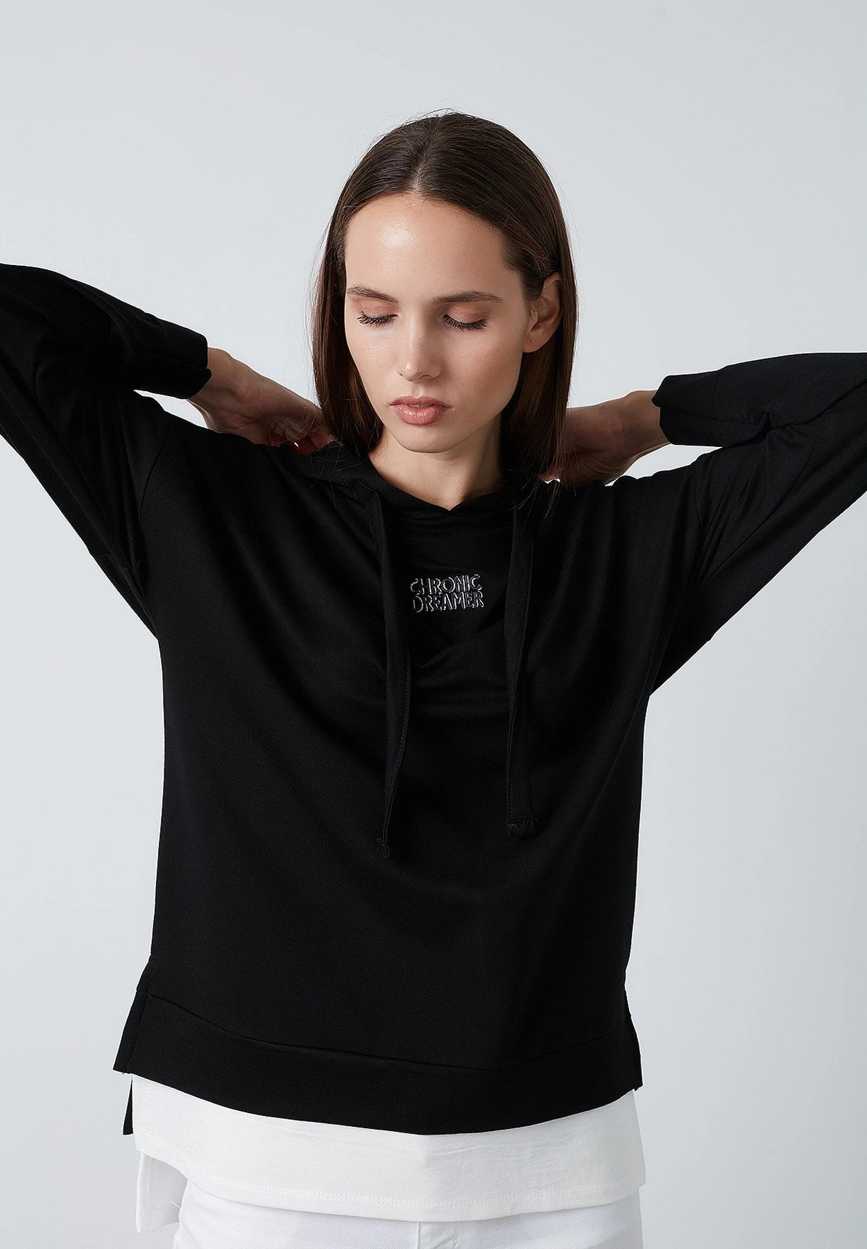 LELA Hoodie - Black - Afbeelding 2