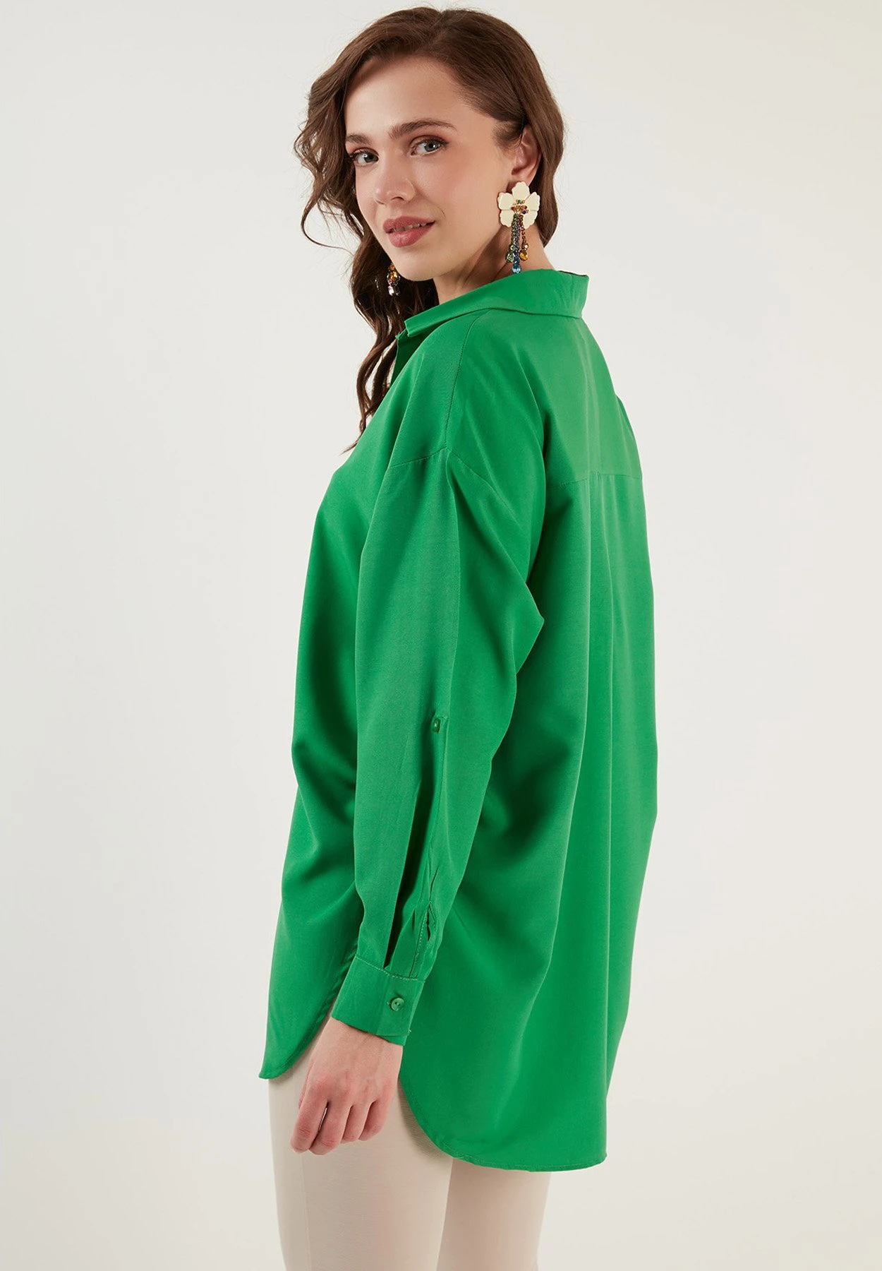 LELA Overhemdblouse - Benetton Color - Afbeelding 2