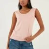 LELA Regular Fit - Top - Powder Pink