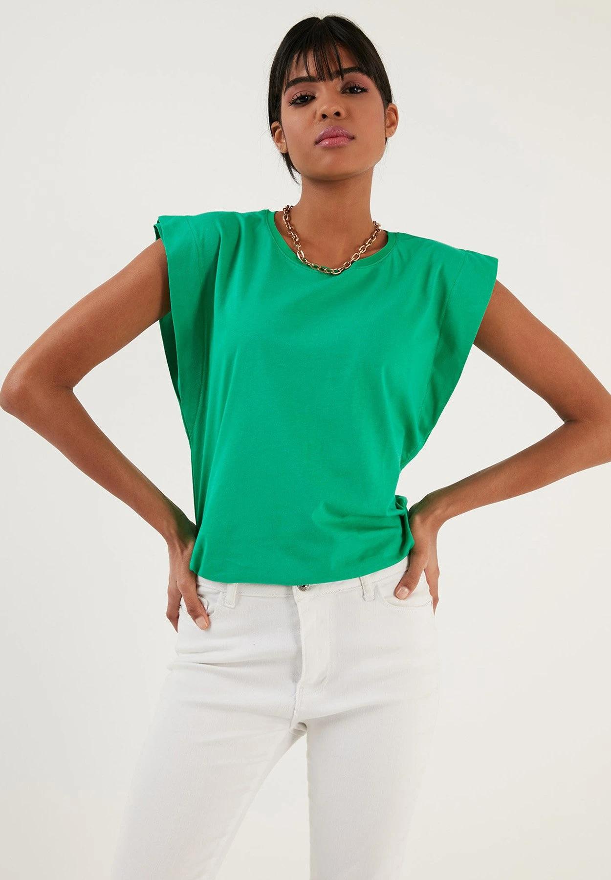 LELA Crew Neck - T-Shirt Basic - Benetton - Afbeelding 5