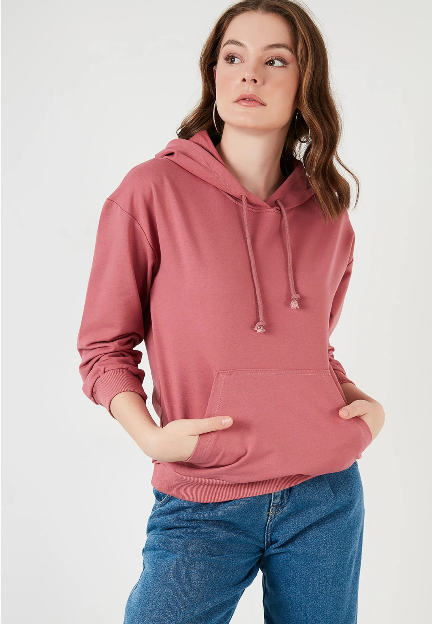 LELA Regular Fit - Sweater - Dusty Rose Color - Afbeelding 4