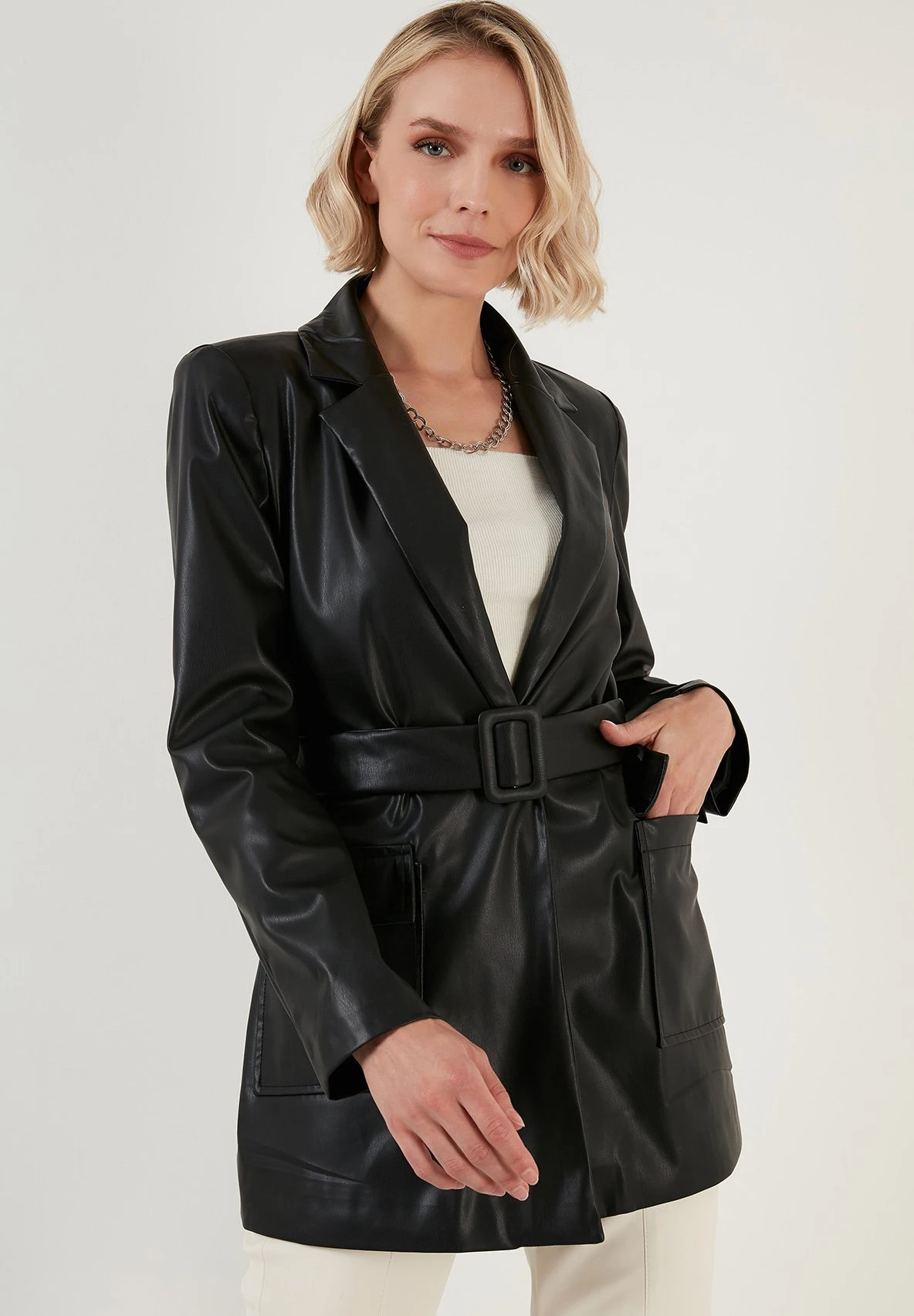LELA Regular Fit - Blazer - Black - Afbeelding 5