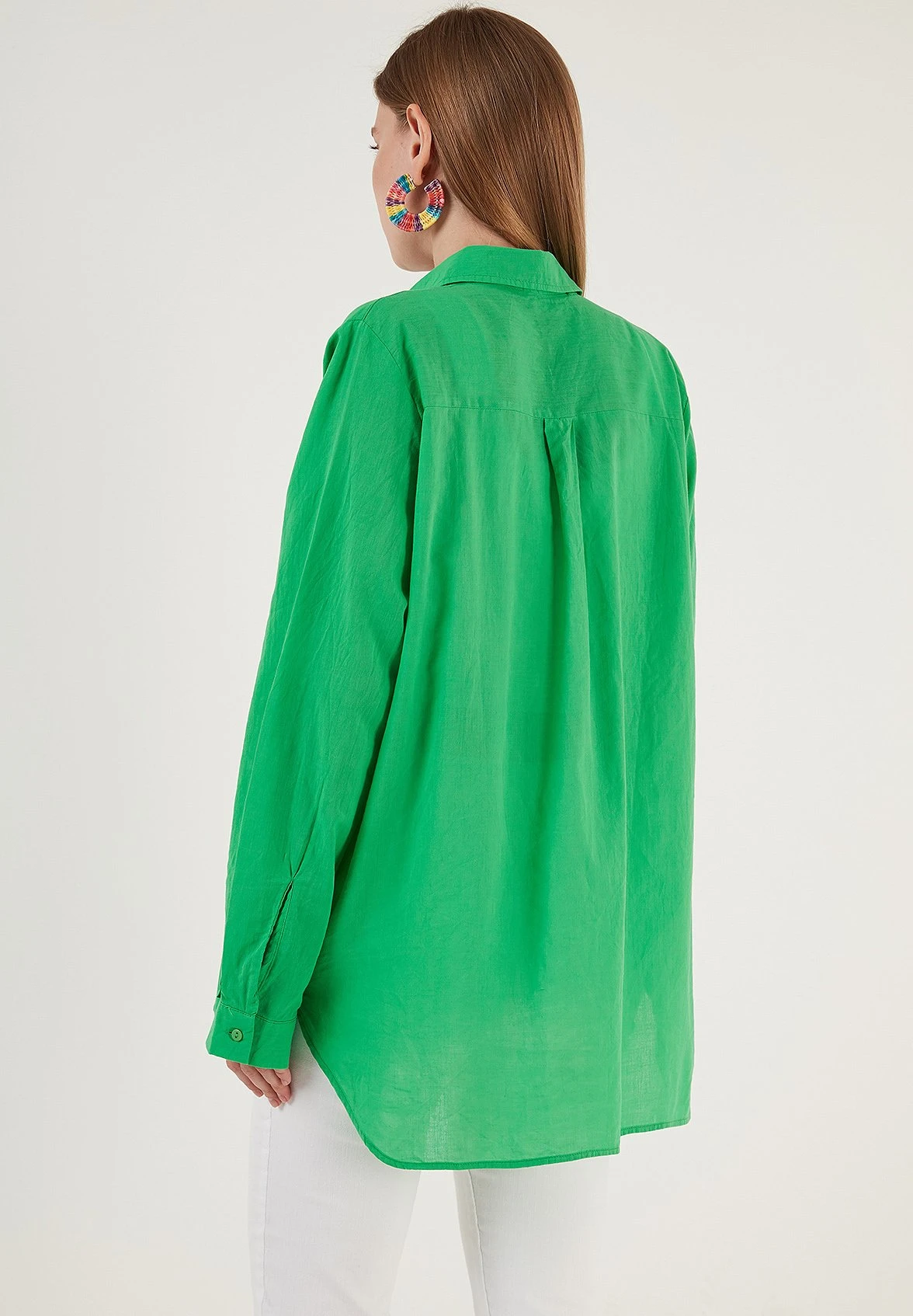 LELA Loose Fit - Overhemdblouse - Green - Afbeelding 3