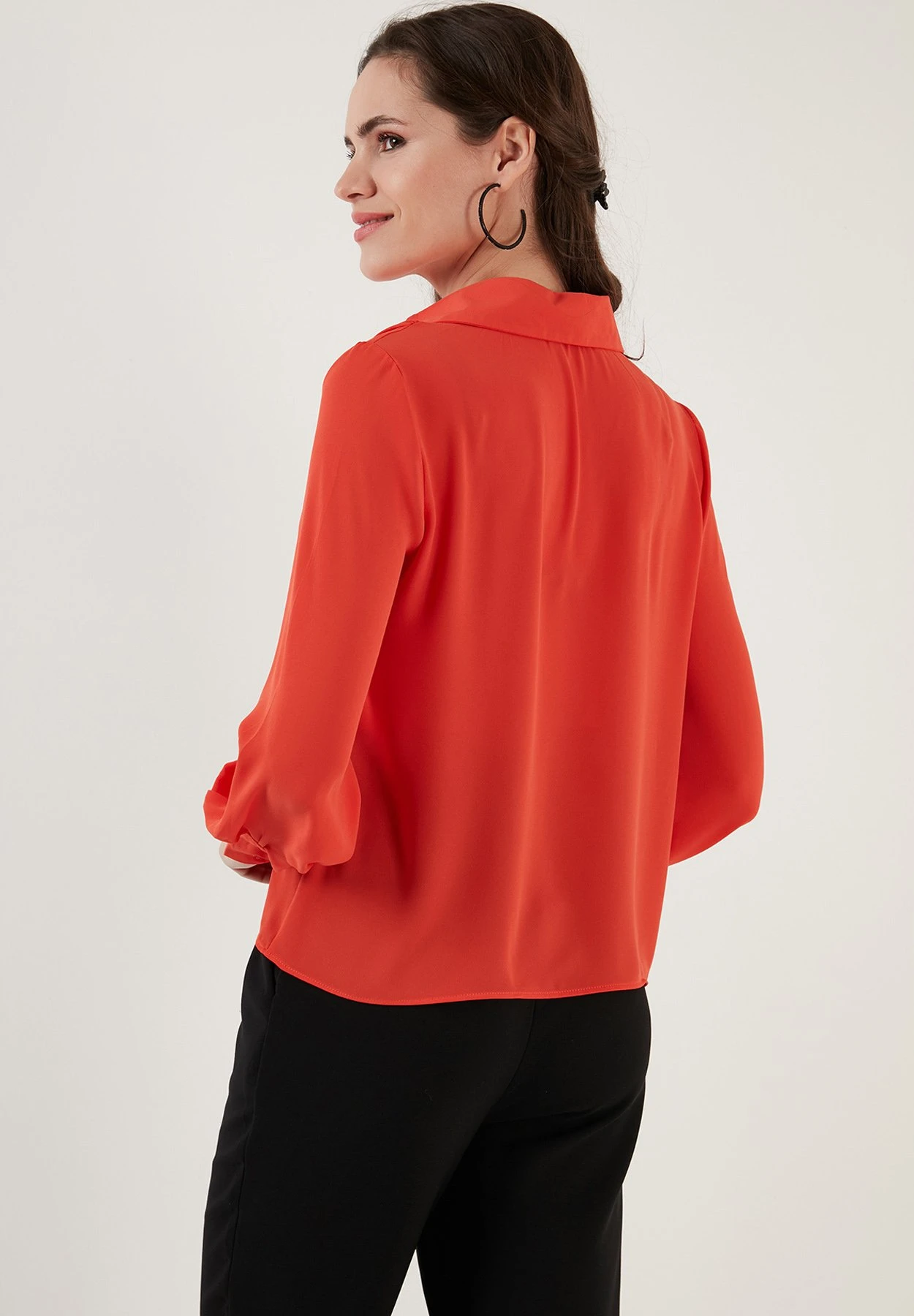 LELA Regular Fit - Blouse - Orange - Afbeelding 2