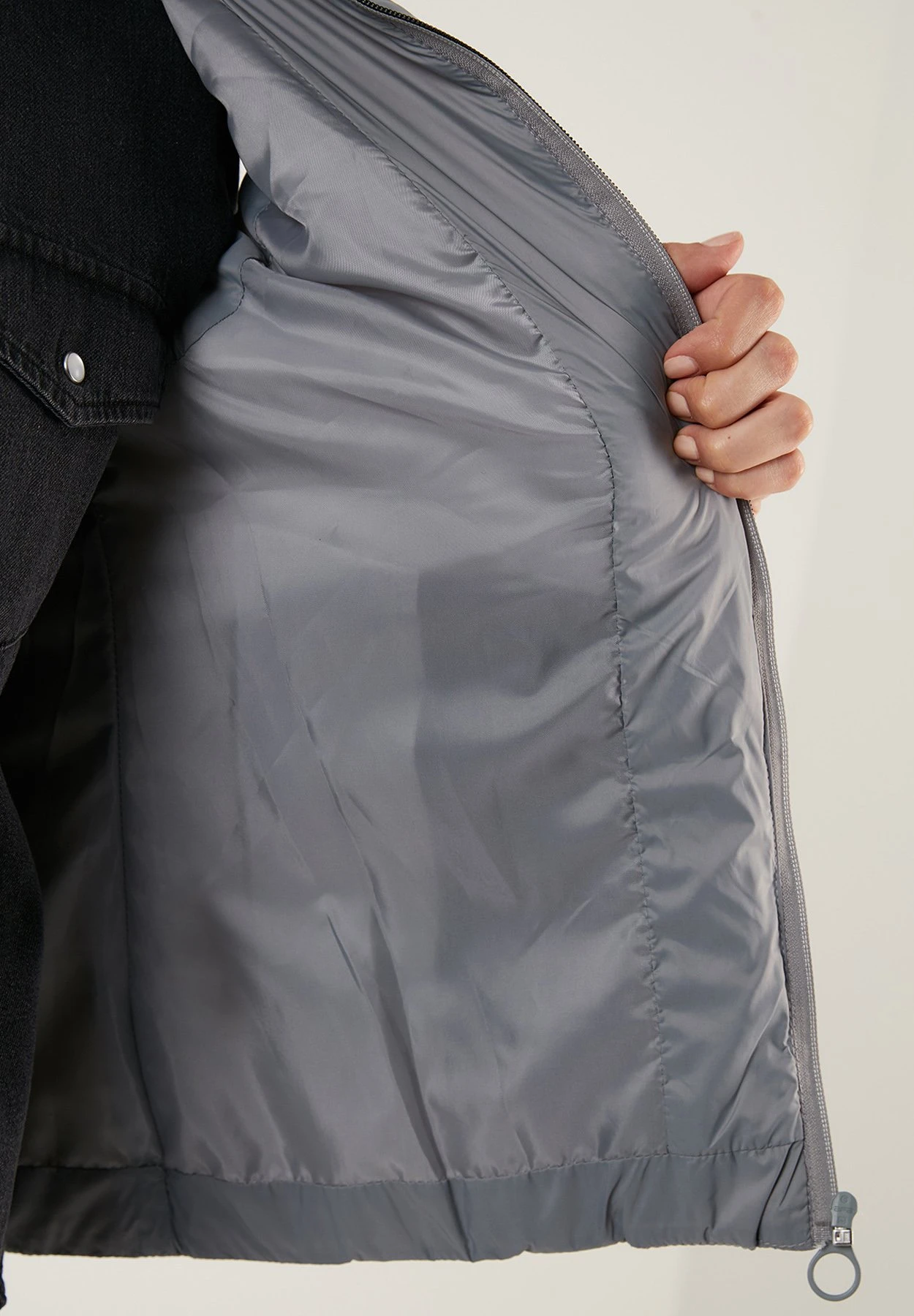 LELA Regular Fit - Bodywarmer - Grey - Afbeelding 6