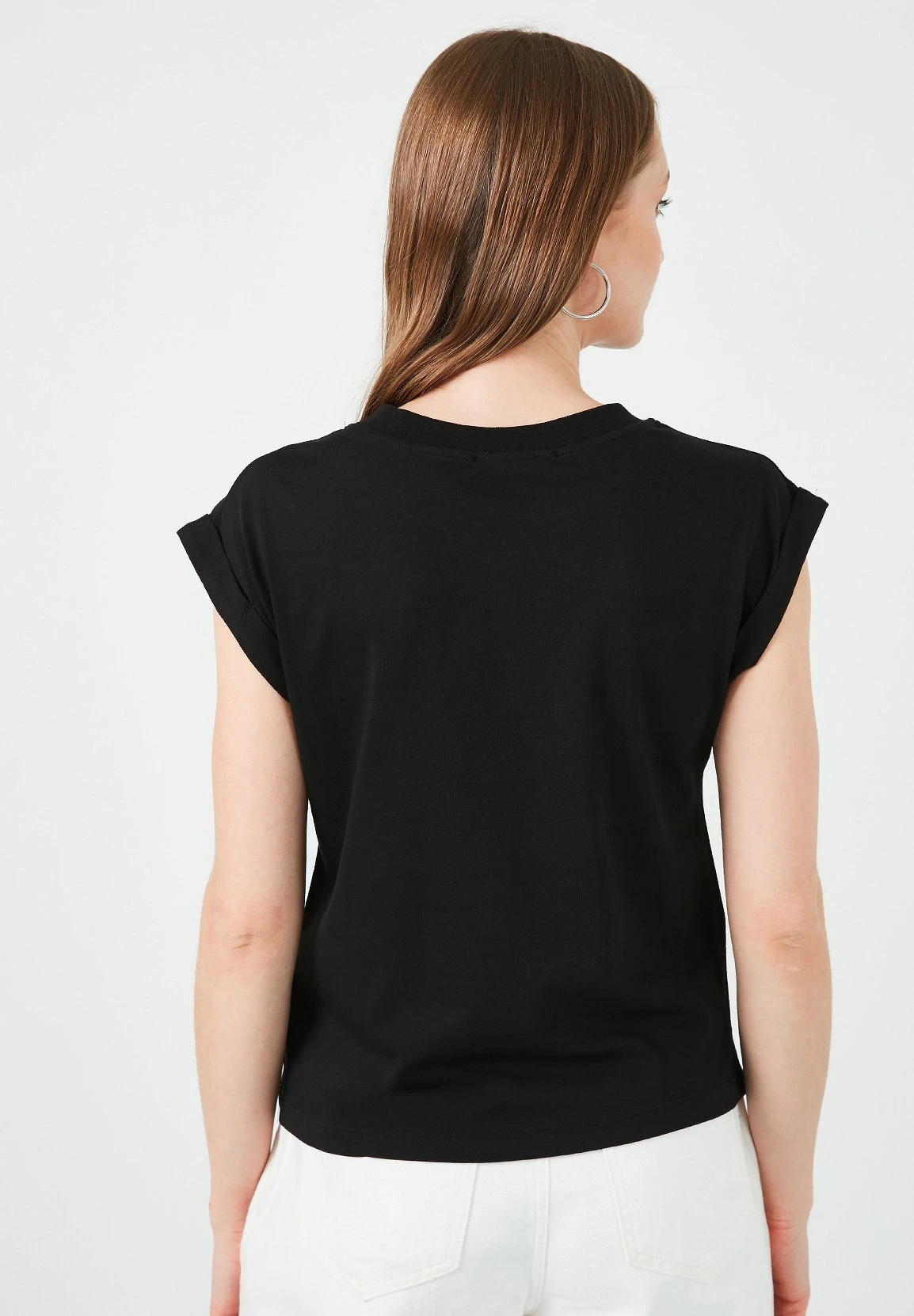 LELA Basic - T-Shirt Basic - Black - Afbeelding 3