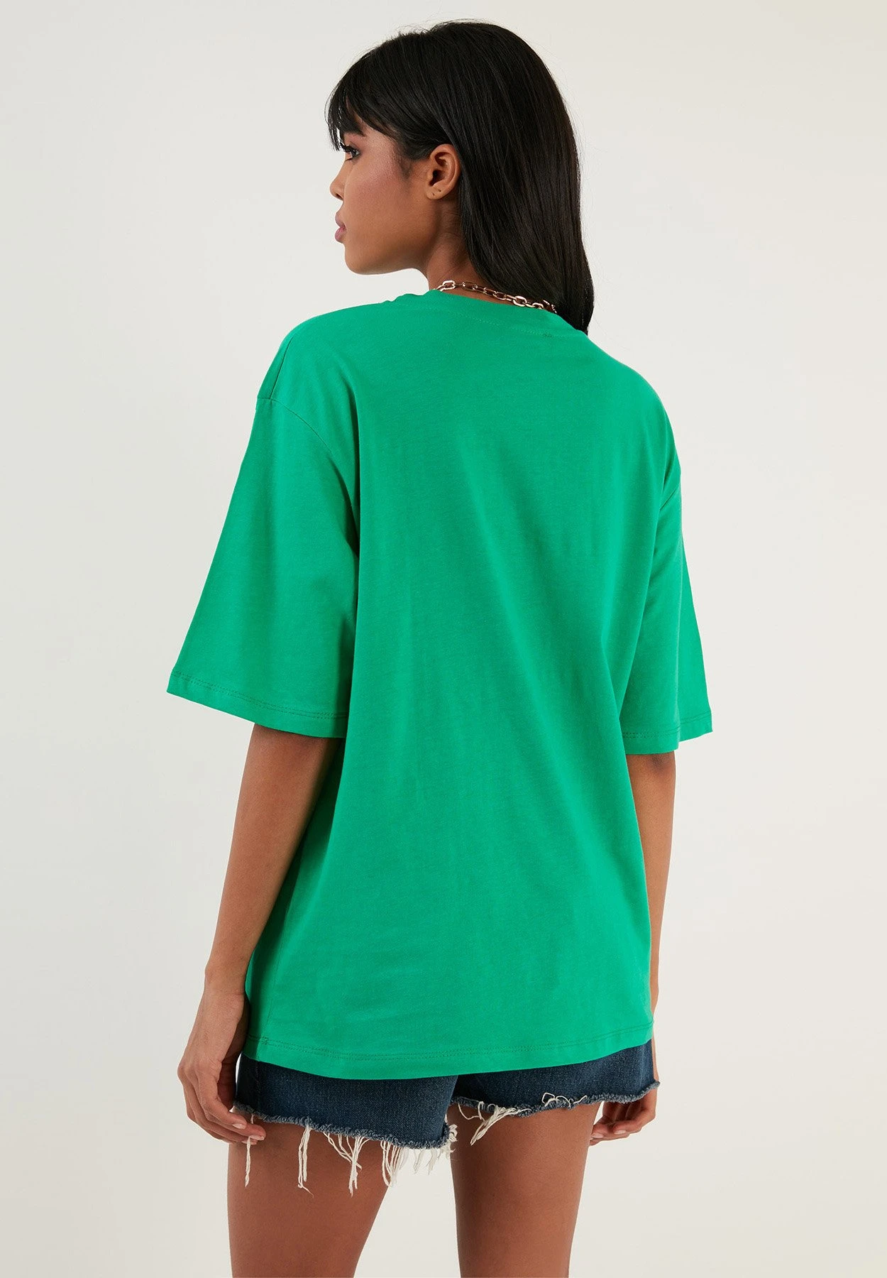 LELA Loose Fit - T-Shirt Basic - Benetton Color - Afbeelding 3