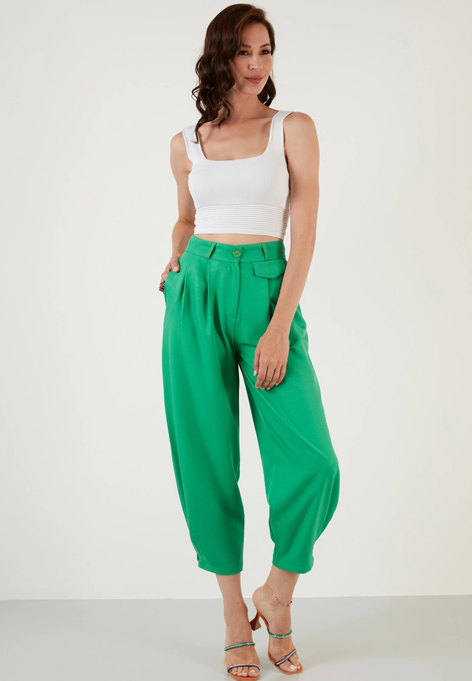 LELA Broek - Green - Afbeelding 2