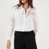 LELA Regular Fit - Overhemdblouse - White