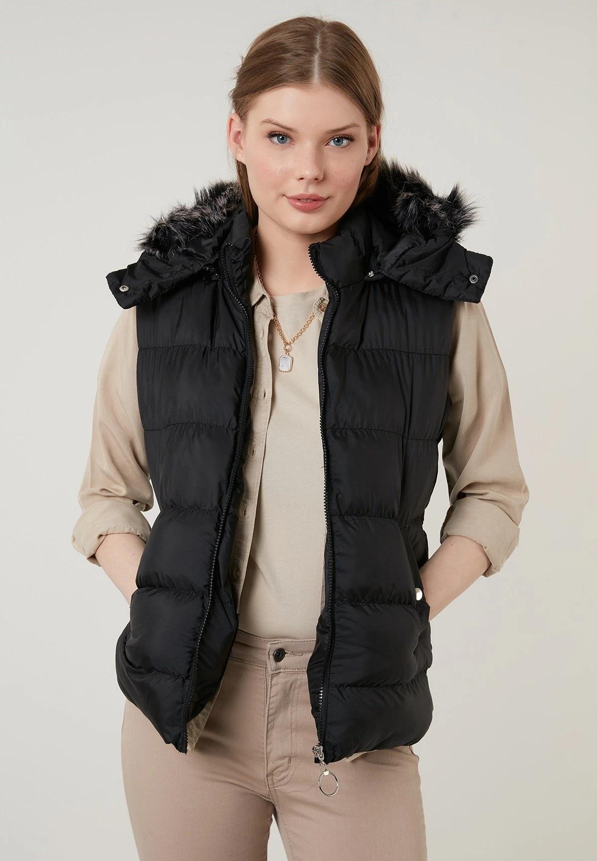 LELA Slim Fit - Bodywarmer - Black - Afbeelding 7