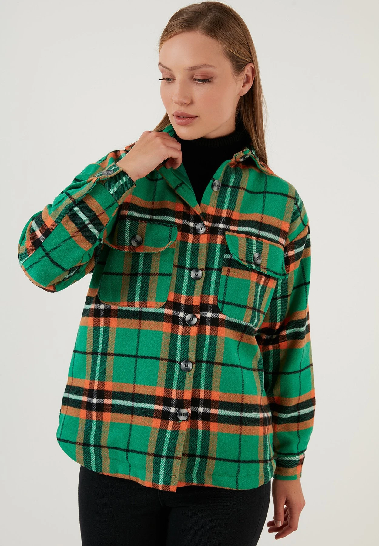 LELA Jas - Green - Afbeelding 4