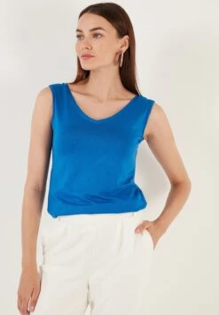 LELA Regular Fit - Top - Royal Blue
