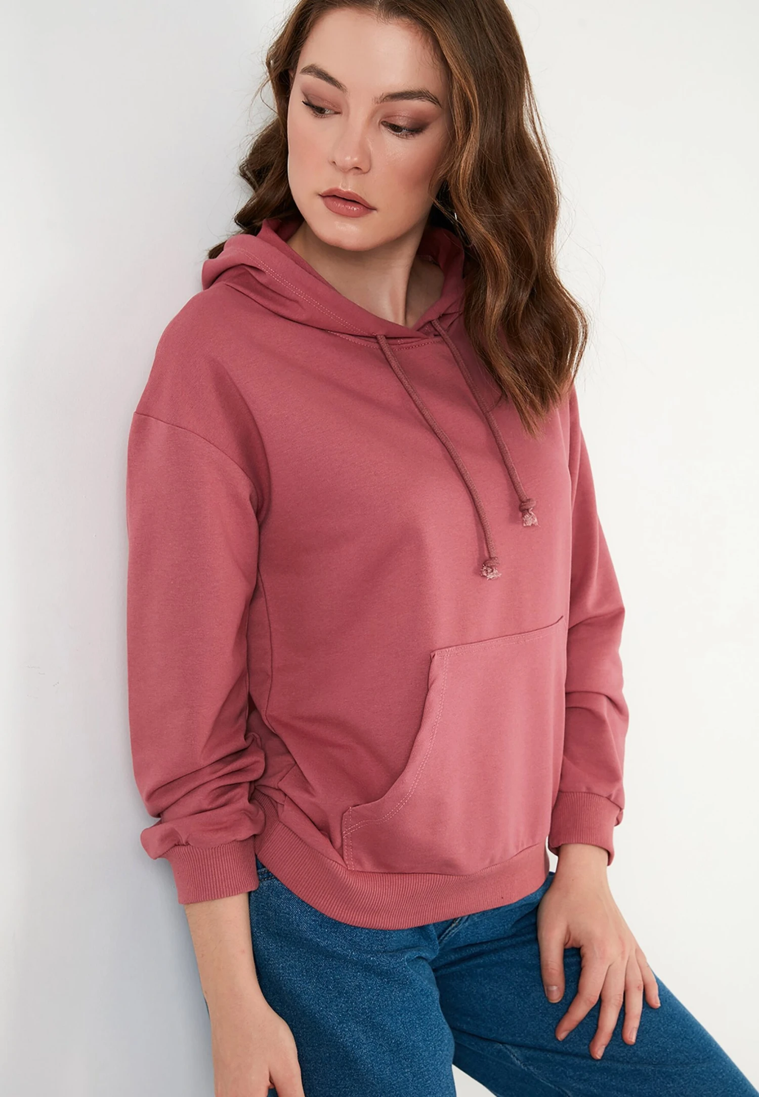LELA Regular Fit - Sweater - Dusty Rose Color - Afbeelding 3