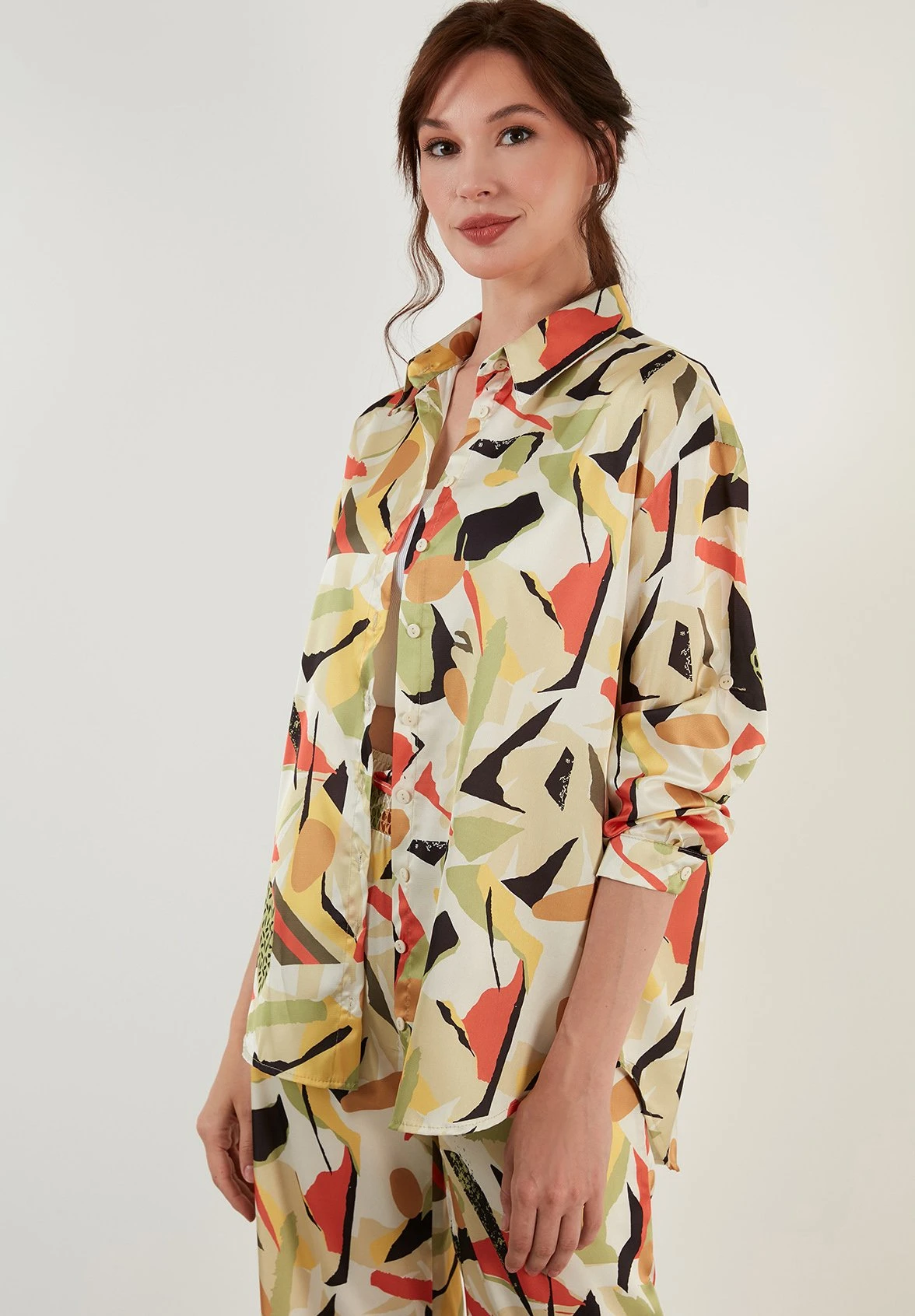 LELA Loose Fit - Broek - Yellow - Afbeelding 5