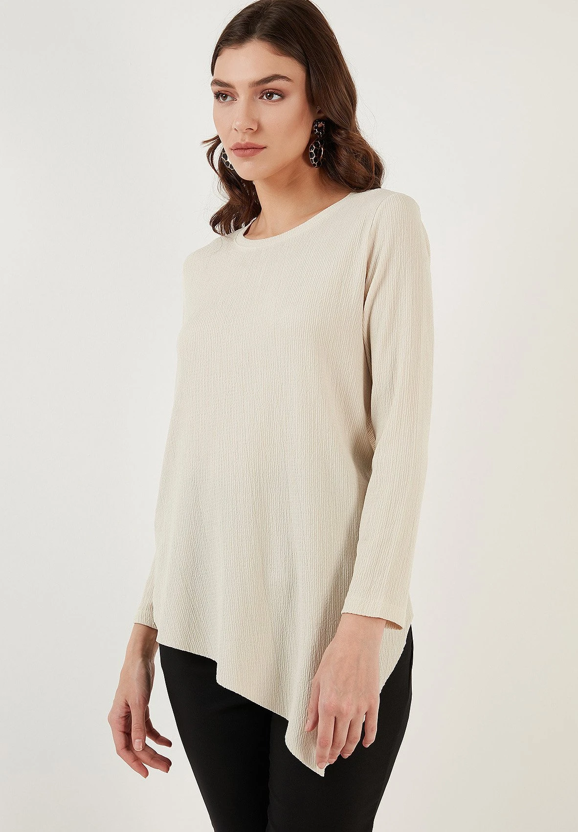 LELA Regular Fit - Blouse - Stone - Afbeelding 5