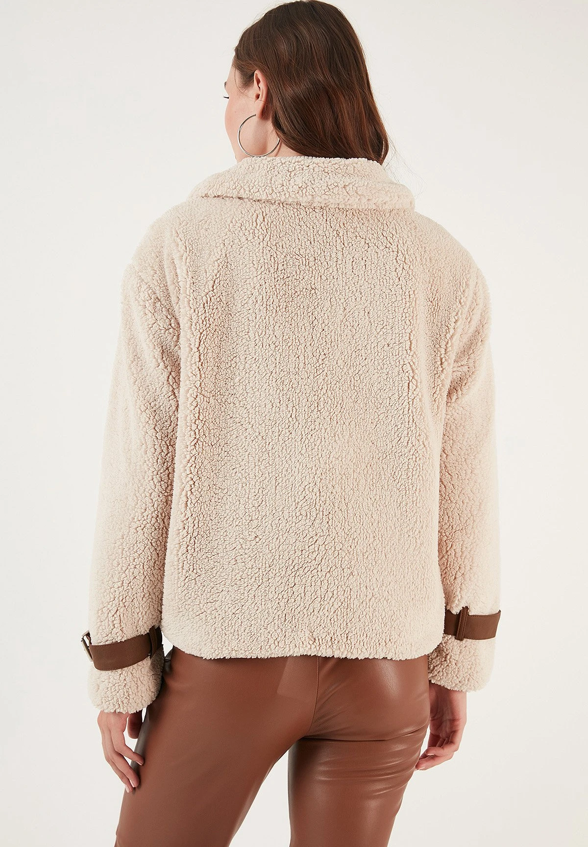 LELA Regular Fit - Winterjas - Ecru - Afbeelding 3