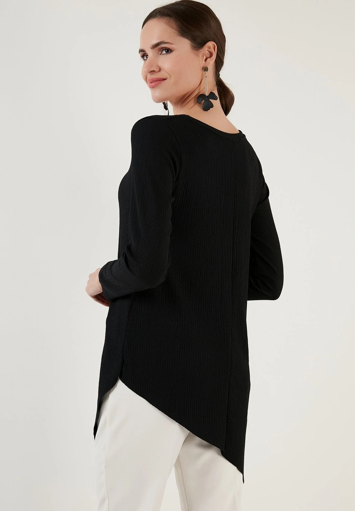 LELA Regular Fit - Blouse - Black - Afbeelding 3