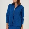 LELA Overhemdblouse - Saxe Blue