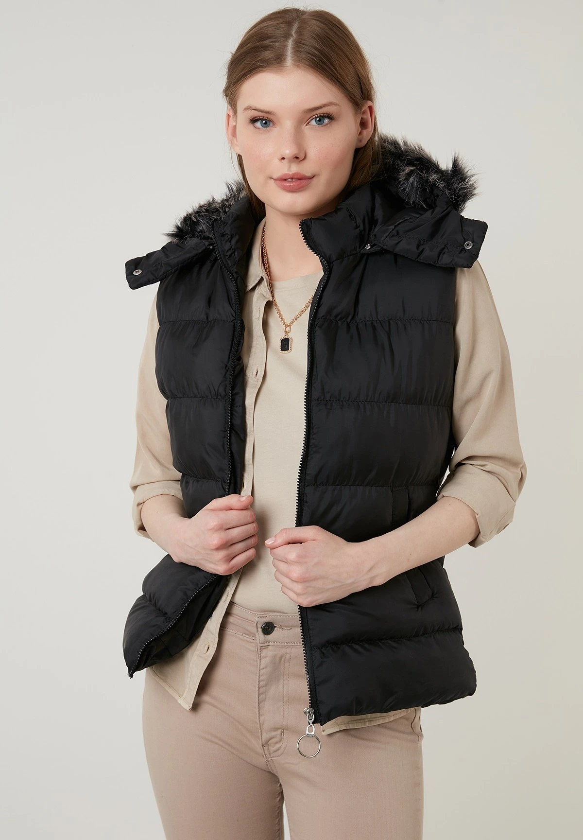 LELA Slim Fit - Bodywarmer - Black - Afbeelding 5