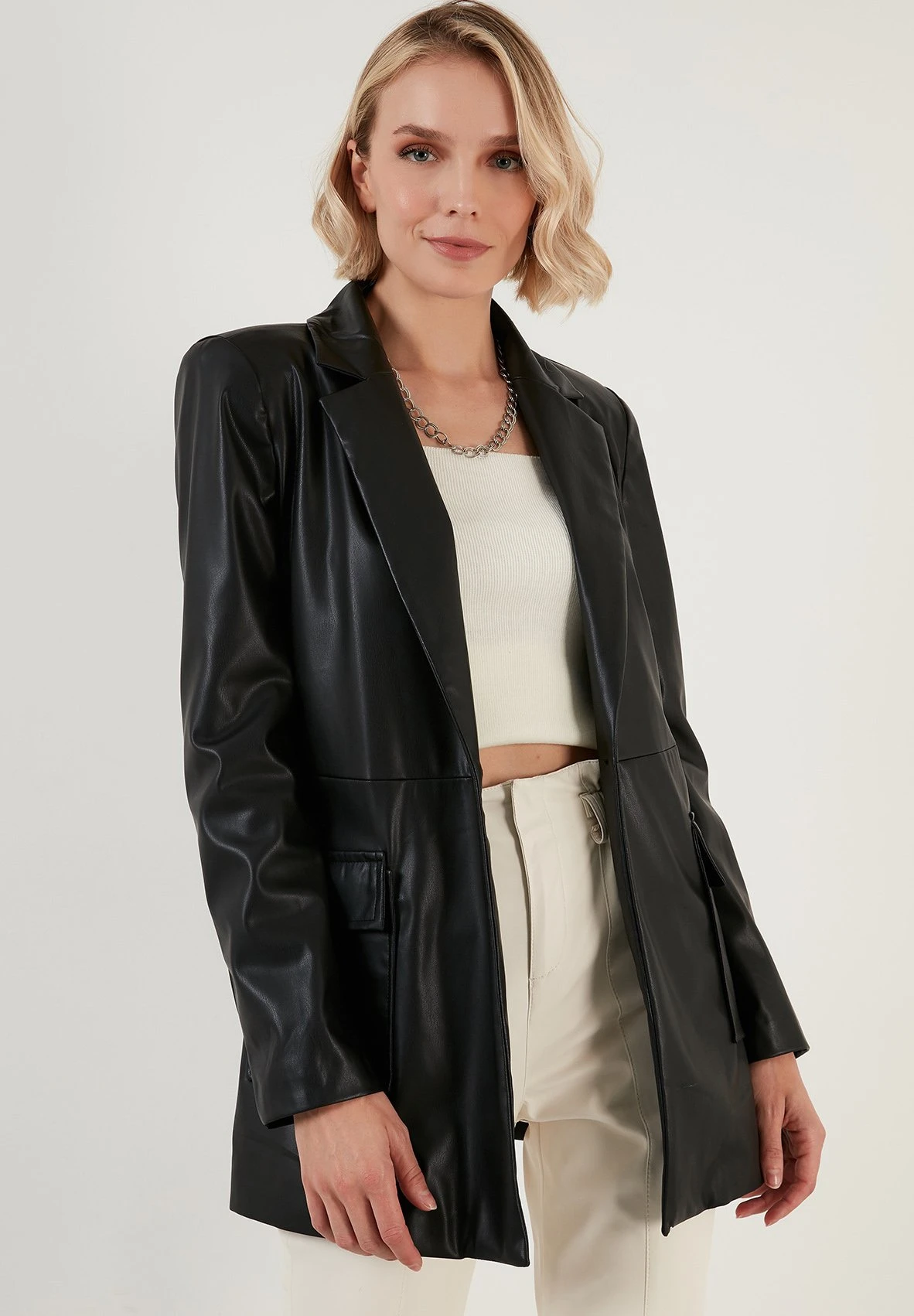 LELA Regular Fit - Blazer - Black - Afbeelding 7