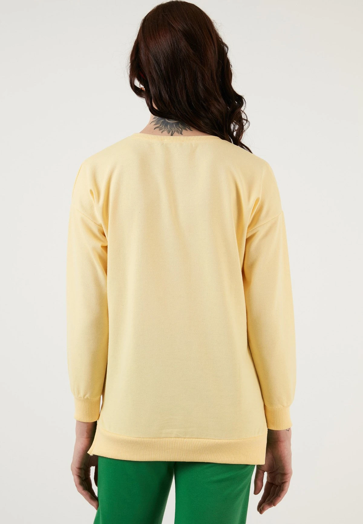 LELA Regular Fit - Sweater - Yellow - Afbeelding 3