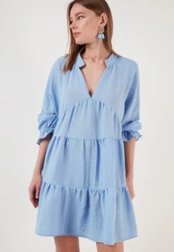 LELA Regular Fit - Jurk - Blue