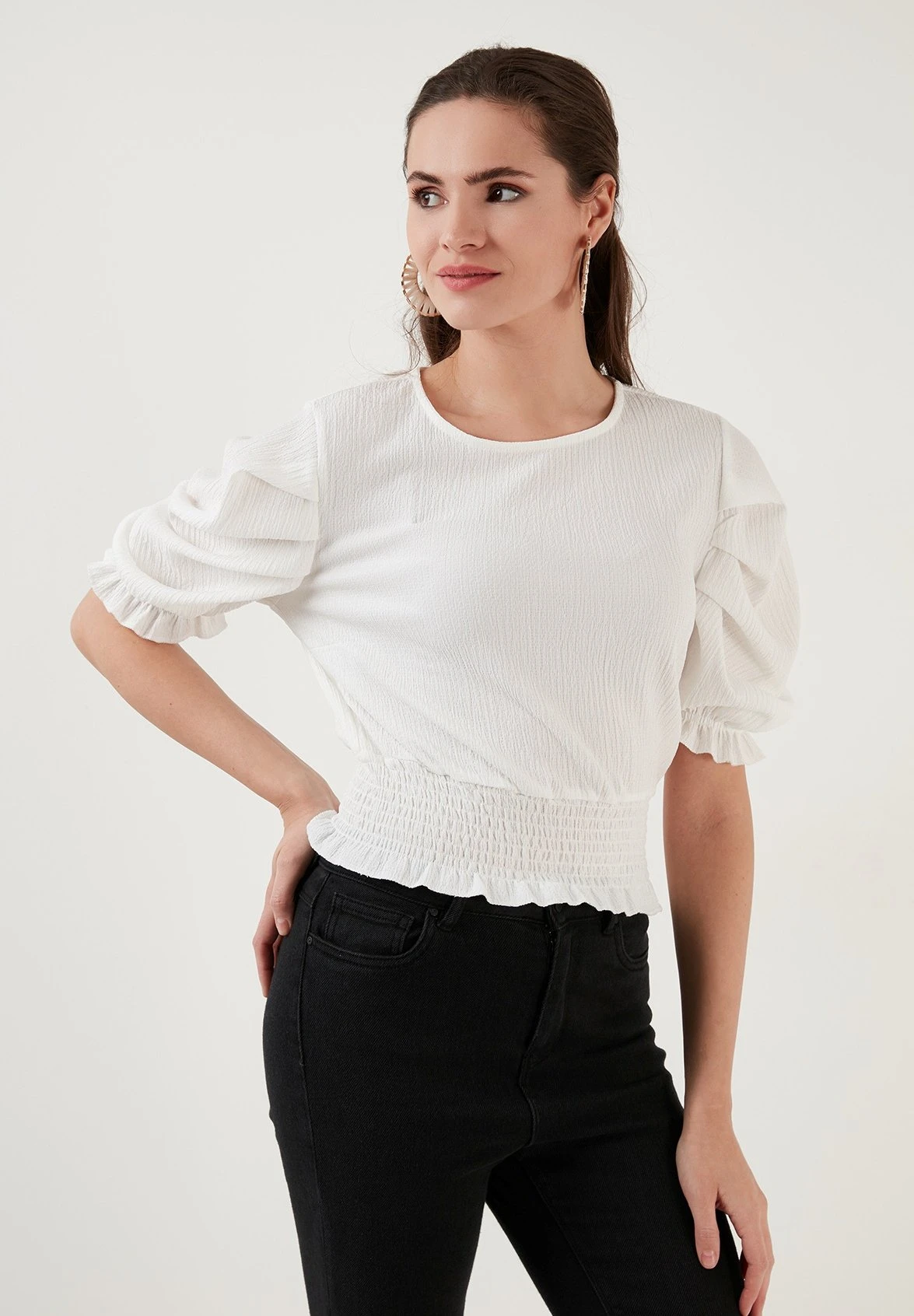 LELA Blouse - Ecru - Afbeelding 5