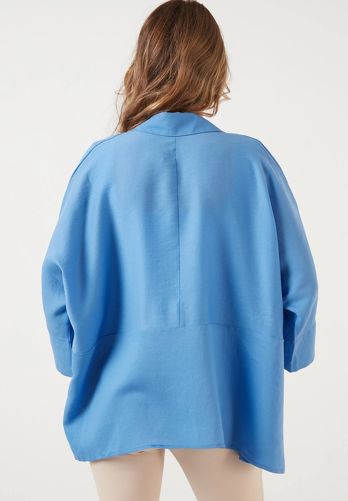 LELA Overhemdblouse - Indigo - Afbeelding 3