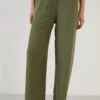 LELA Loose Fit- Broek - Khaki