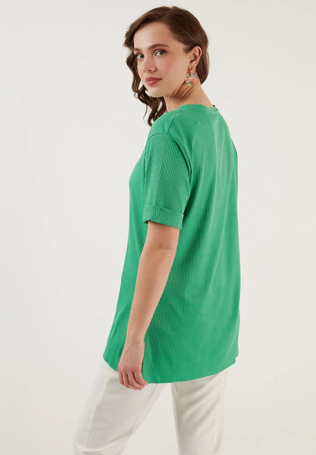 LELA Slim Fit - Blouse - Benetton Color - Afbeelding 3