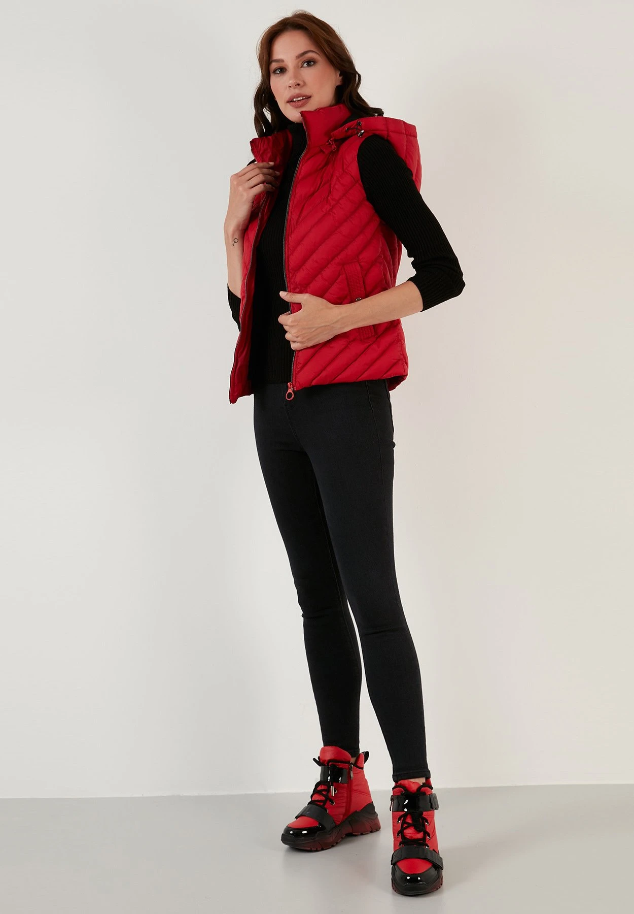 LELA Regular Fit - Bodywarmer - Red - Afbeelding 2