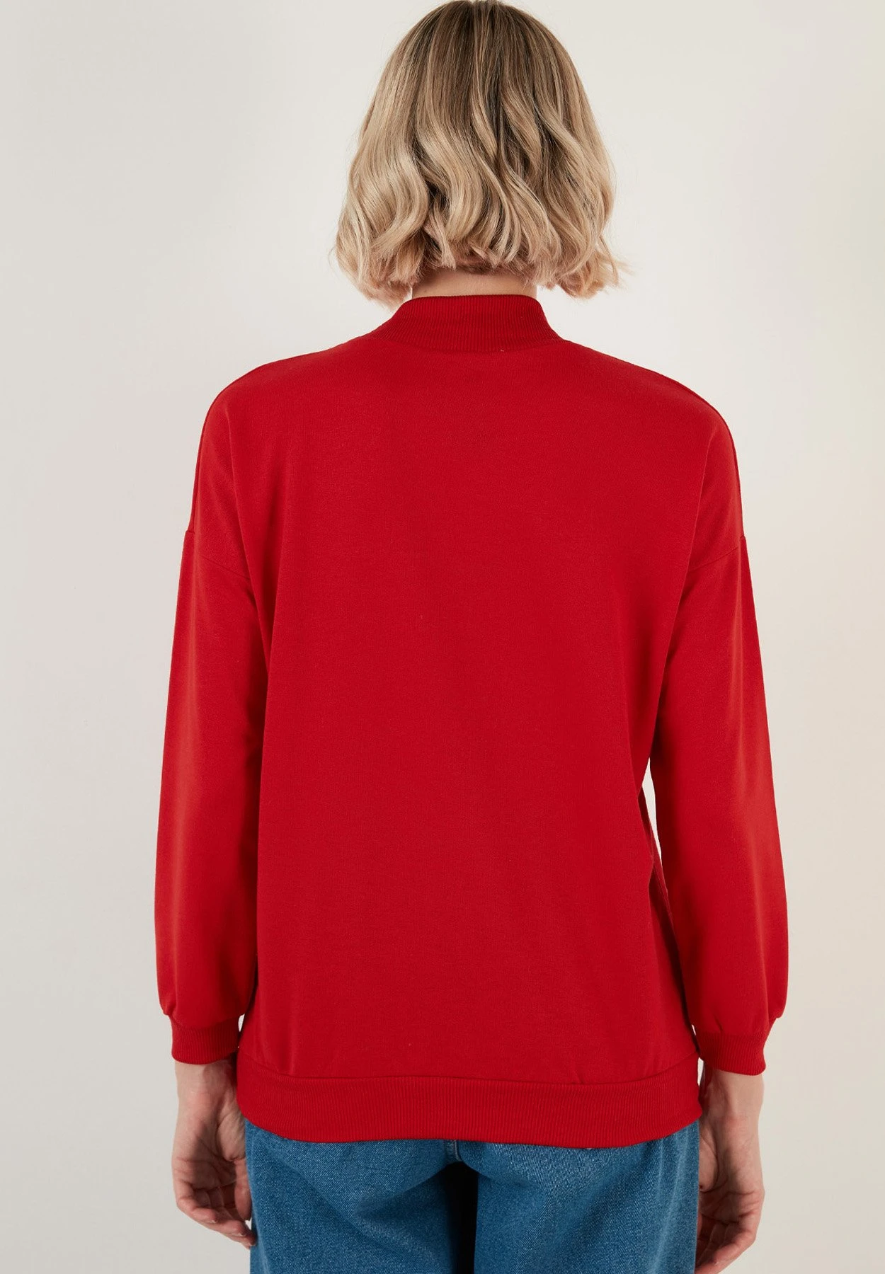 LELA Regular Fit - Sweater - Red - Afbeelding 3