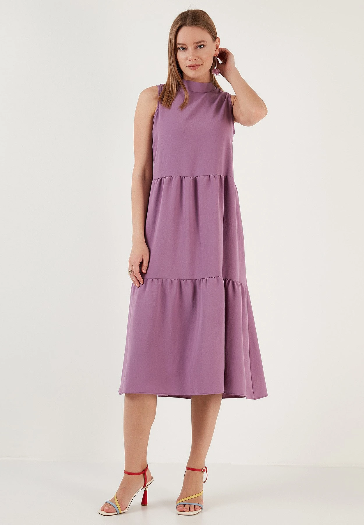 LELA Regular Fit - Jurk - Lilac - Afbeelding 2