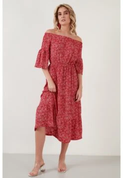 LELA Slim Fit - Jurk - Red