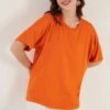 LELA Loose Fit - Blouse - Orange