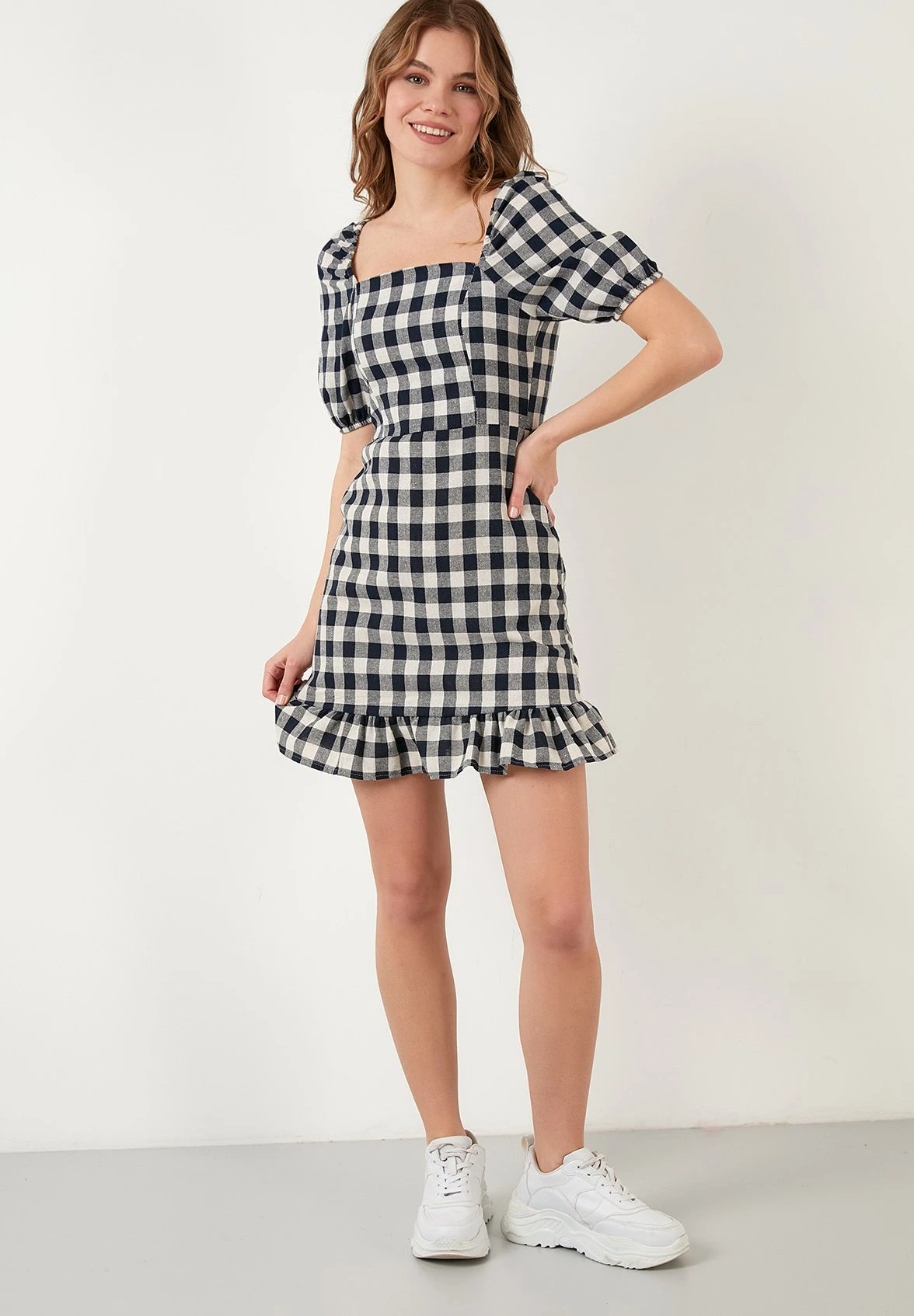 LELA Slim Fit - Jurk - Navy Blue - Afbeelding 3