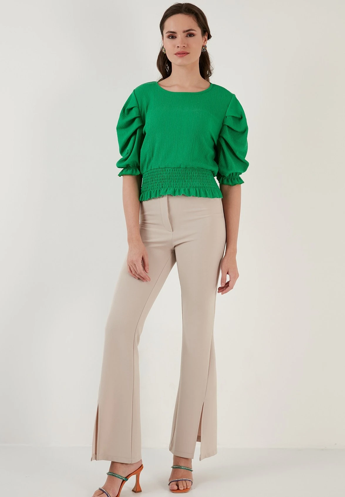 LELA Blouse - Green - Afbeelding 2