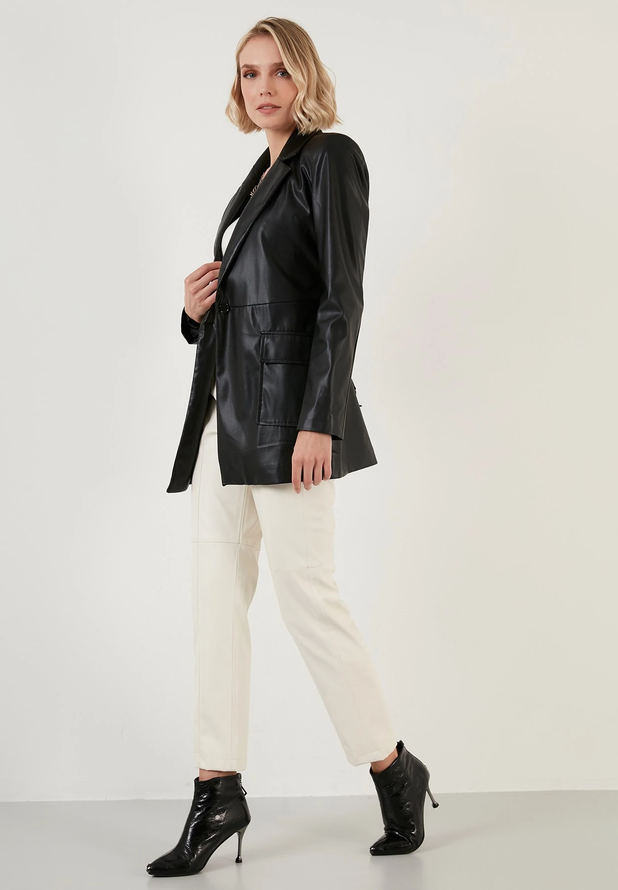 LELA Regular Fit - Blazer - Black - Afbeelding 4