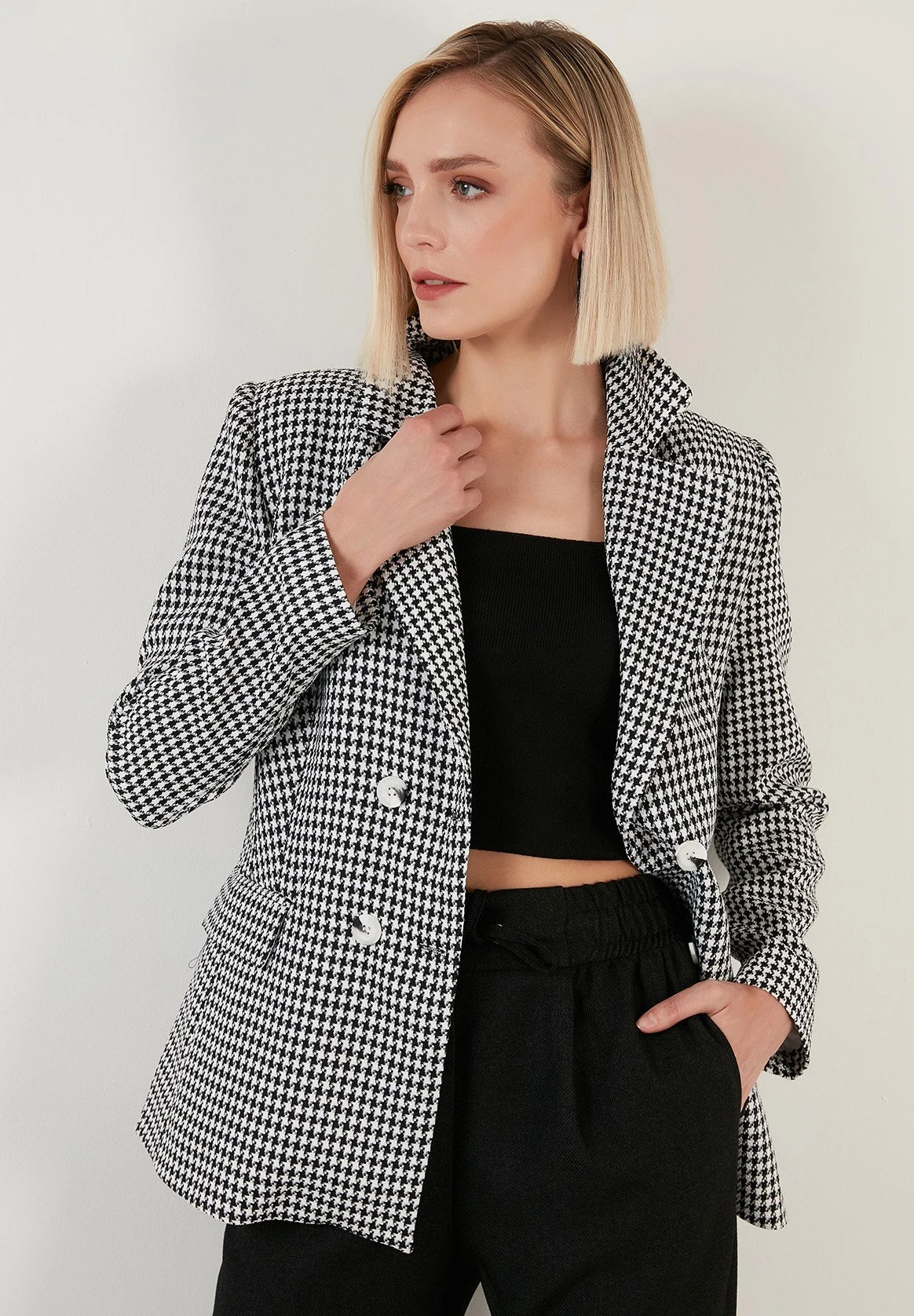 LELA Slim Fit - Blazer - Black - Afbeelding 5