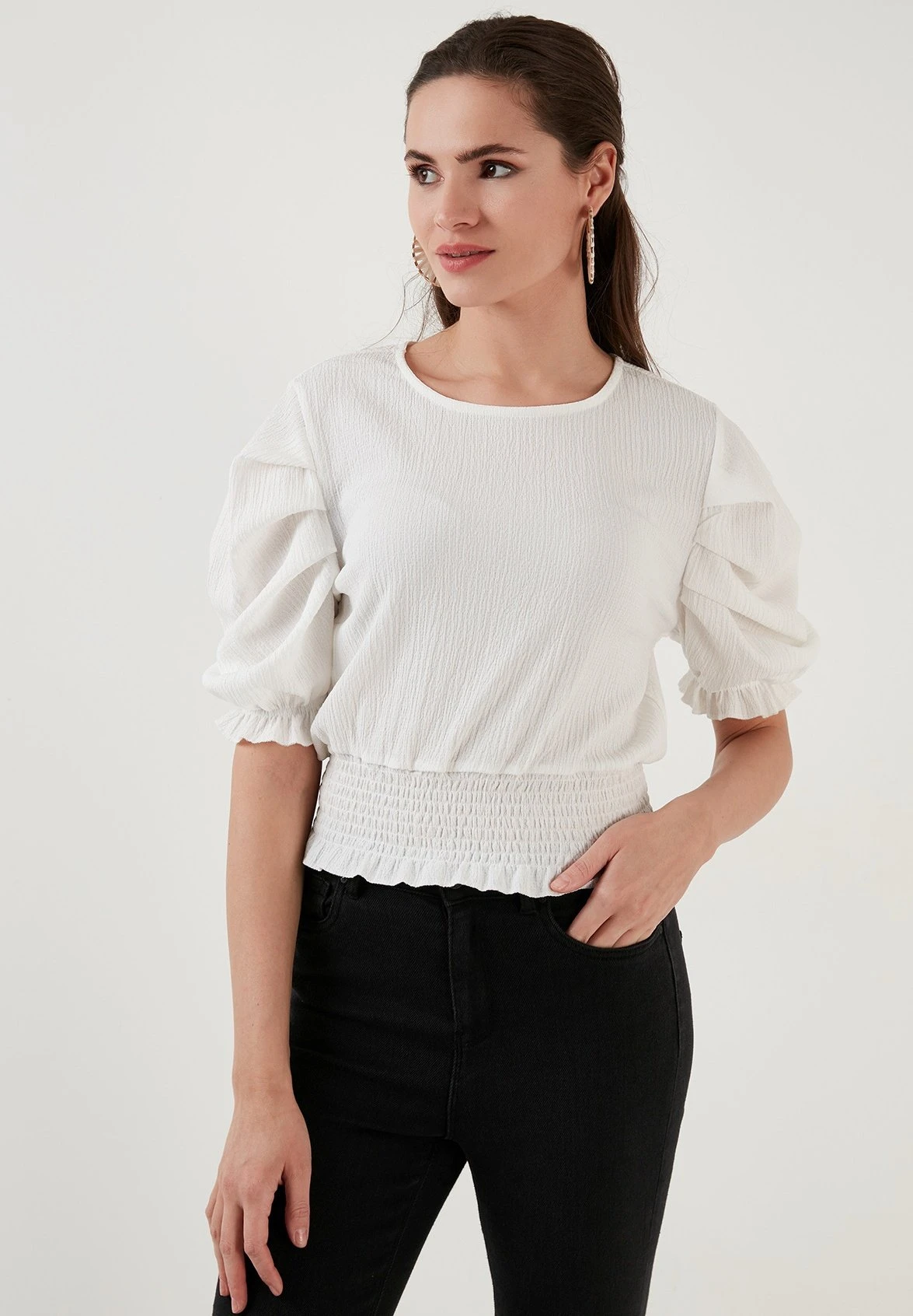 LELA Blouse - Ecru - Afbeelding 4