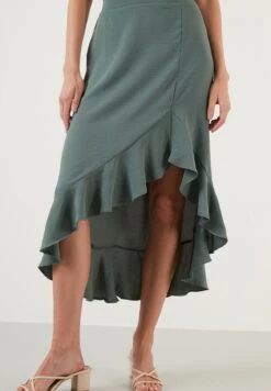 LELA Regular Fit - A-Lijn Rok - Mint