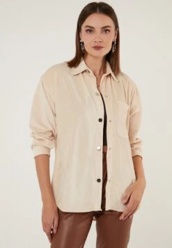 LELA Loose Fit - Overhemdblouse - Beige