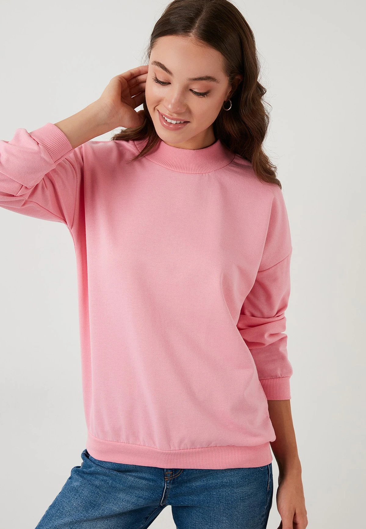 LELA Regular Fit - Sweater - Pink - Afbeelding 3