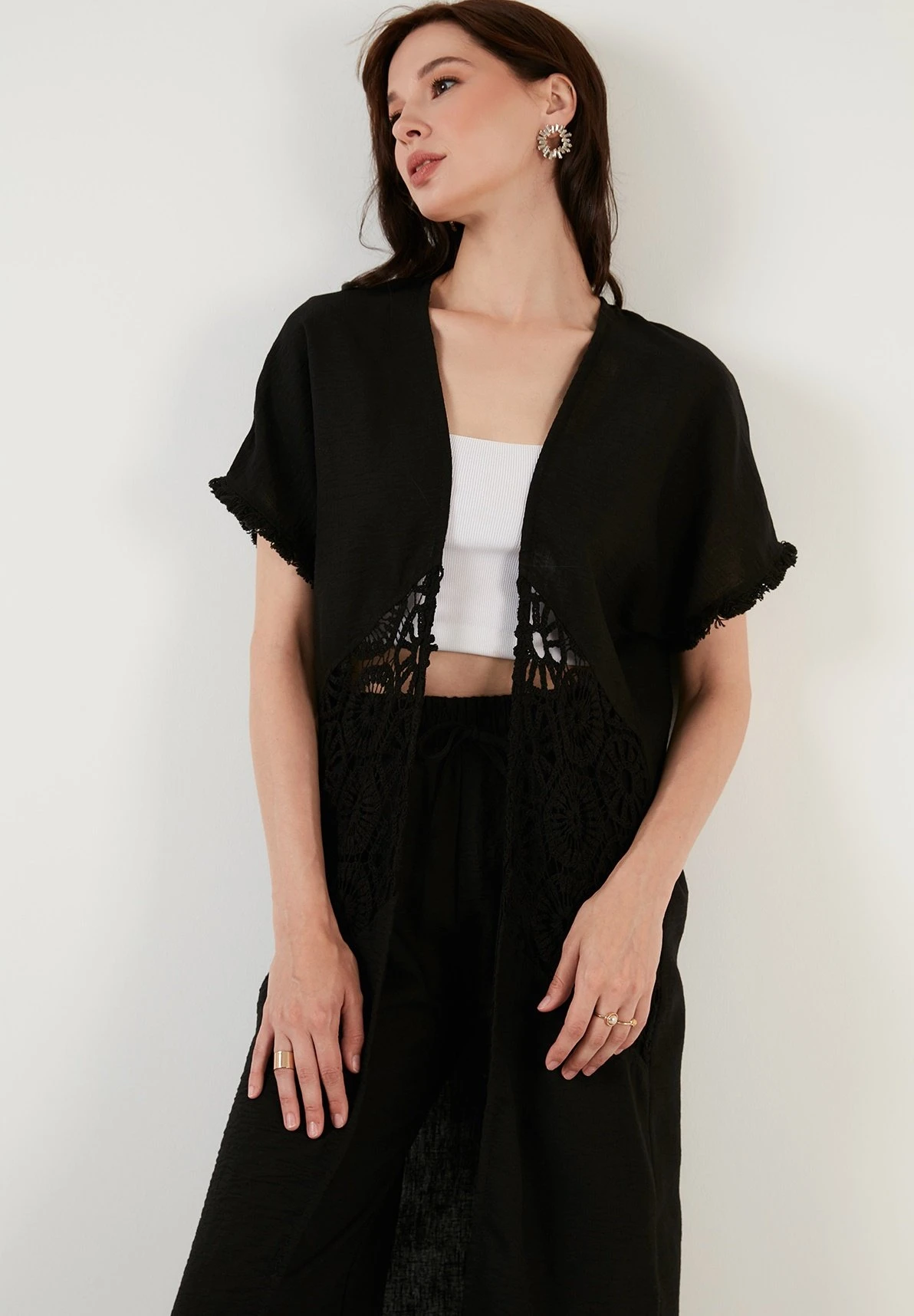 LELA Two Piece Set - Regular Fit - Vest - Black - Afbeelding 3