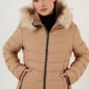 LELA Inflatable- Winterjas - Light Brown