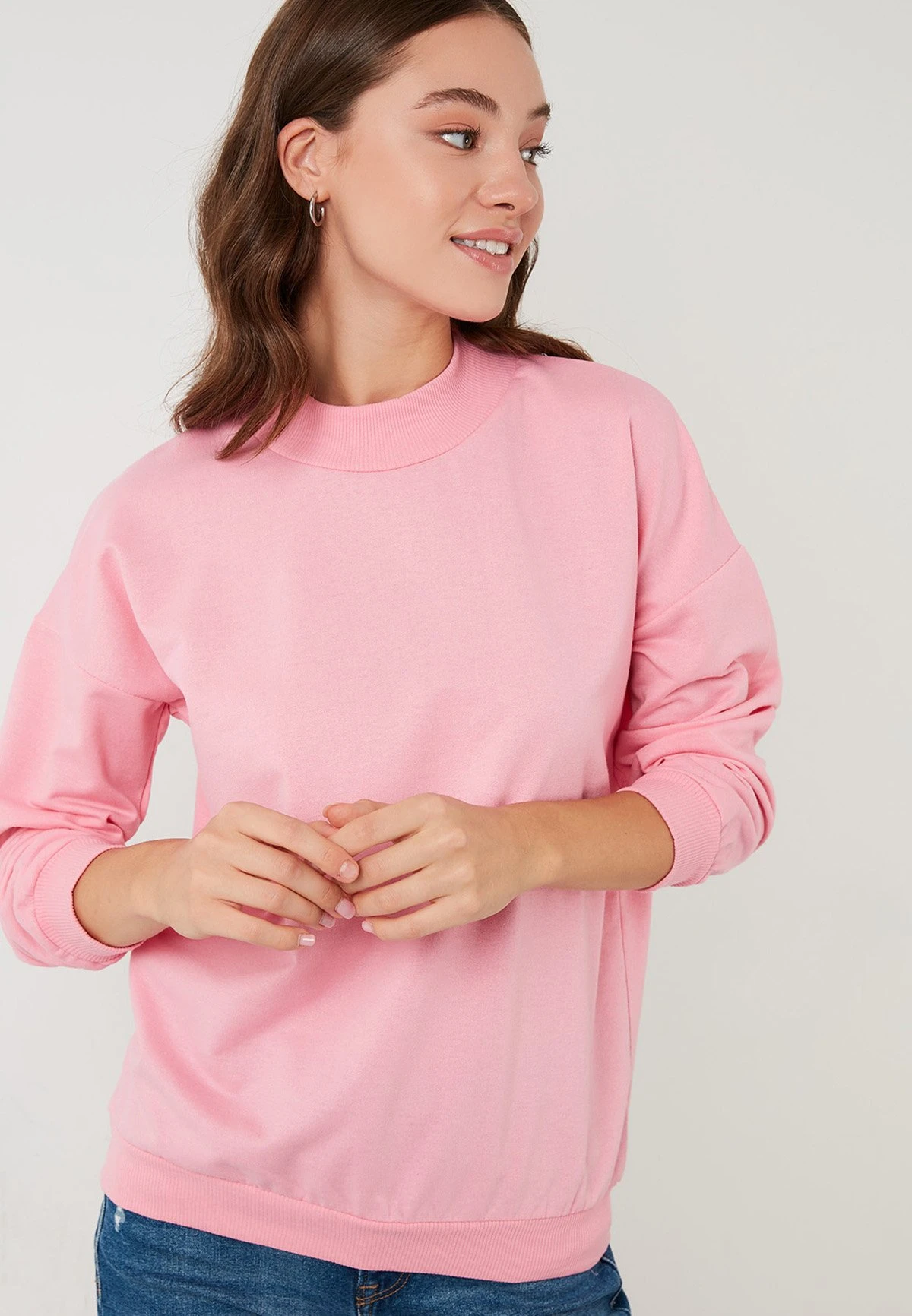 LELA Regular Fit - Sweater - Pink