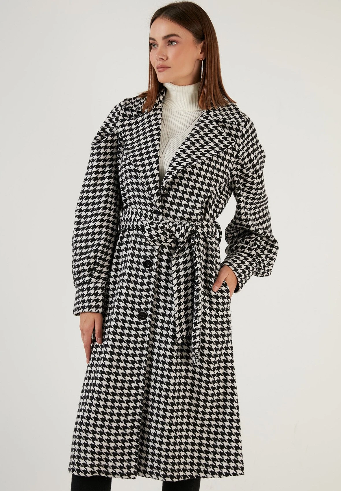 LELA Loose Fit - Trenchcoat - Black