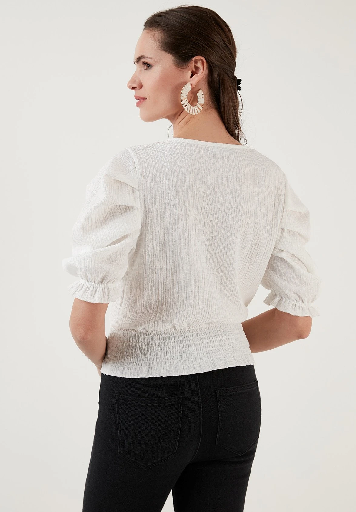 LELA Blouse - Ecru - Afbeelding 2