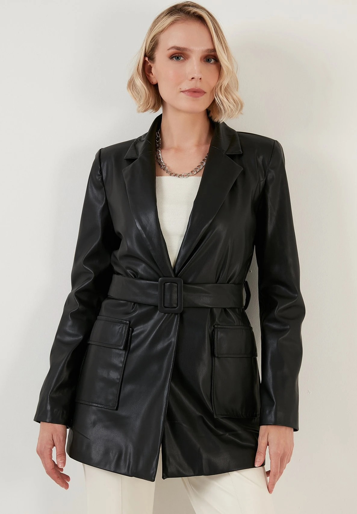 LELA Regular Fit - Blazer - Black